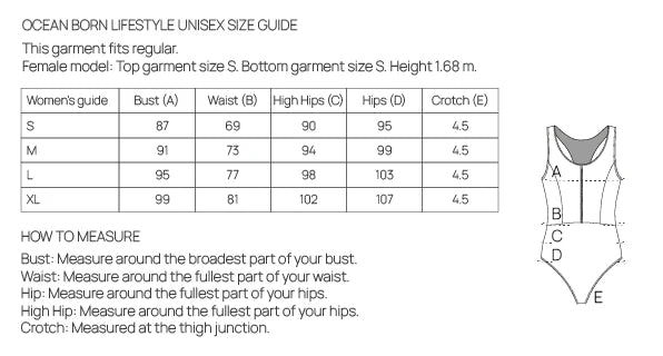 Blue Wild Swimming costume