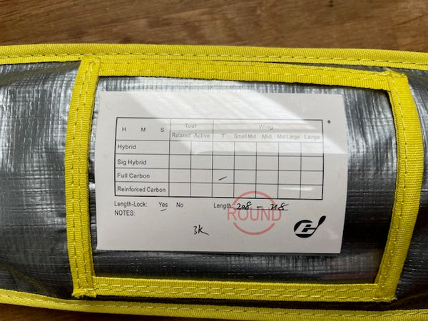 USED - Full Carbon Mid Twist Round Shaft Paddle