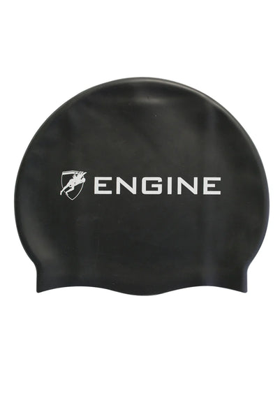 Engine Solid Silicone Swim Cap