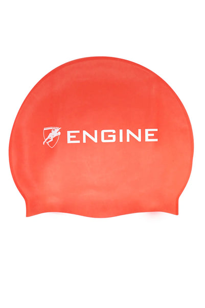 Engine Solid Silicone Swim Cap
