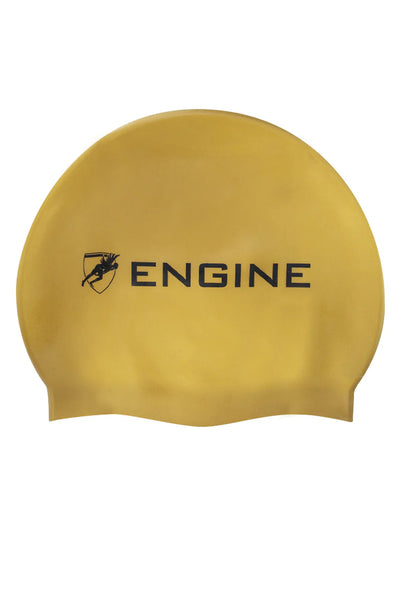 Engine Solid Silicone Swim Cap