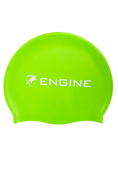 Engine Solid Silicone Swim Cap