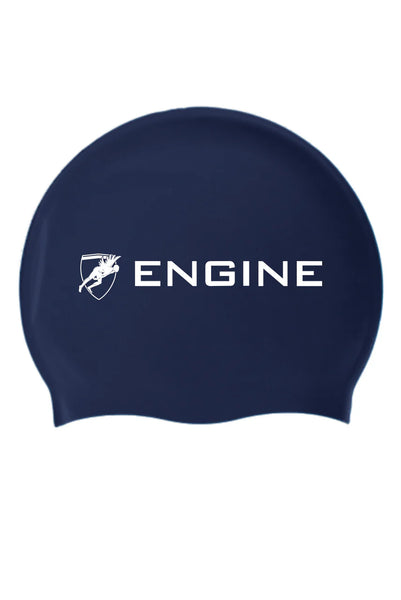 Engine Solid Silicone Swim Cap