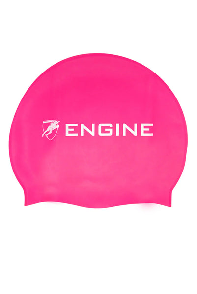 Engine Solid Silicone Swim Cap