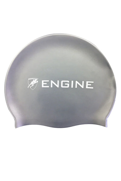 Engine Solid Silicone Swim Cap