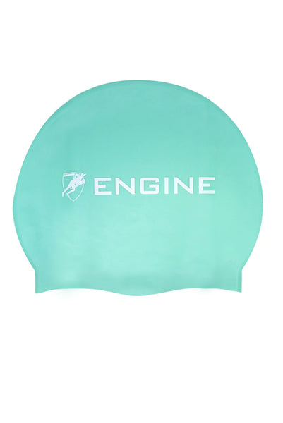 Engine Solid Silicone Swim Cap