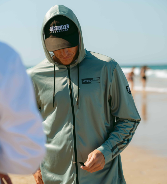 Engine Sun protection Hoodie