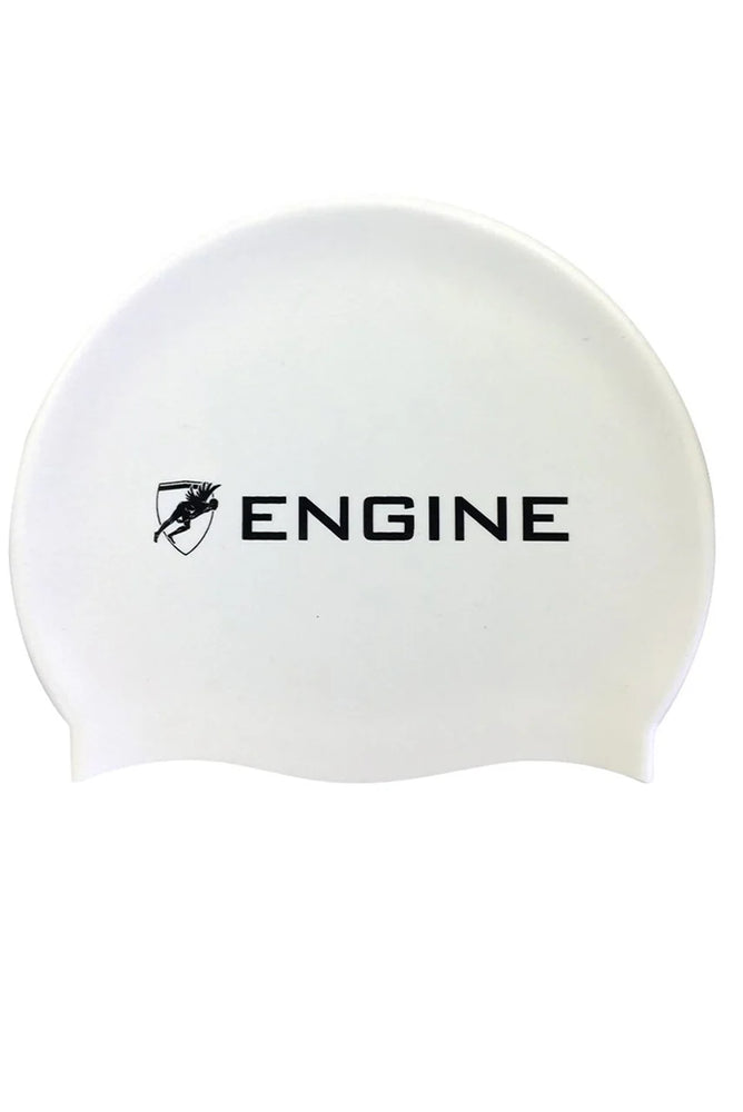 Engine Solid Silicone Swim Cap