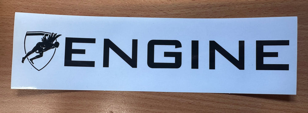 Engine Clear Stickers