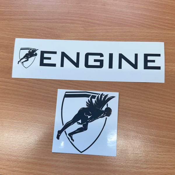 Engine Clear Stickers