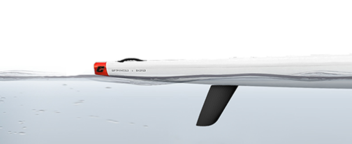 Battery Rudder Ocean Surfski - Epic Carbon Universal Rudder