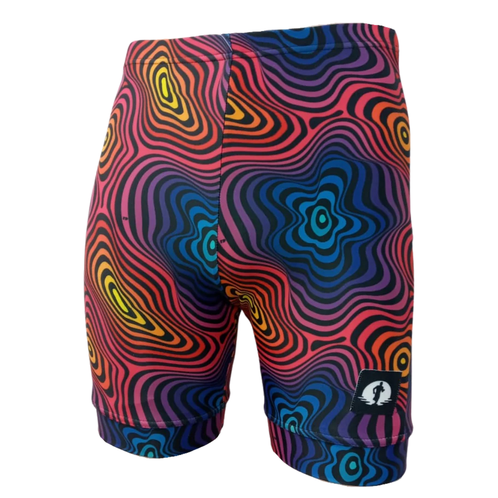 Funky Pants Weird Swirl Shorts