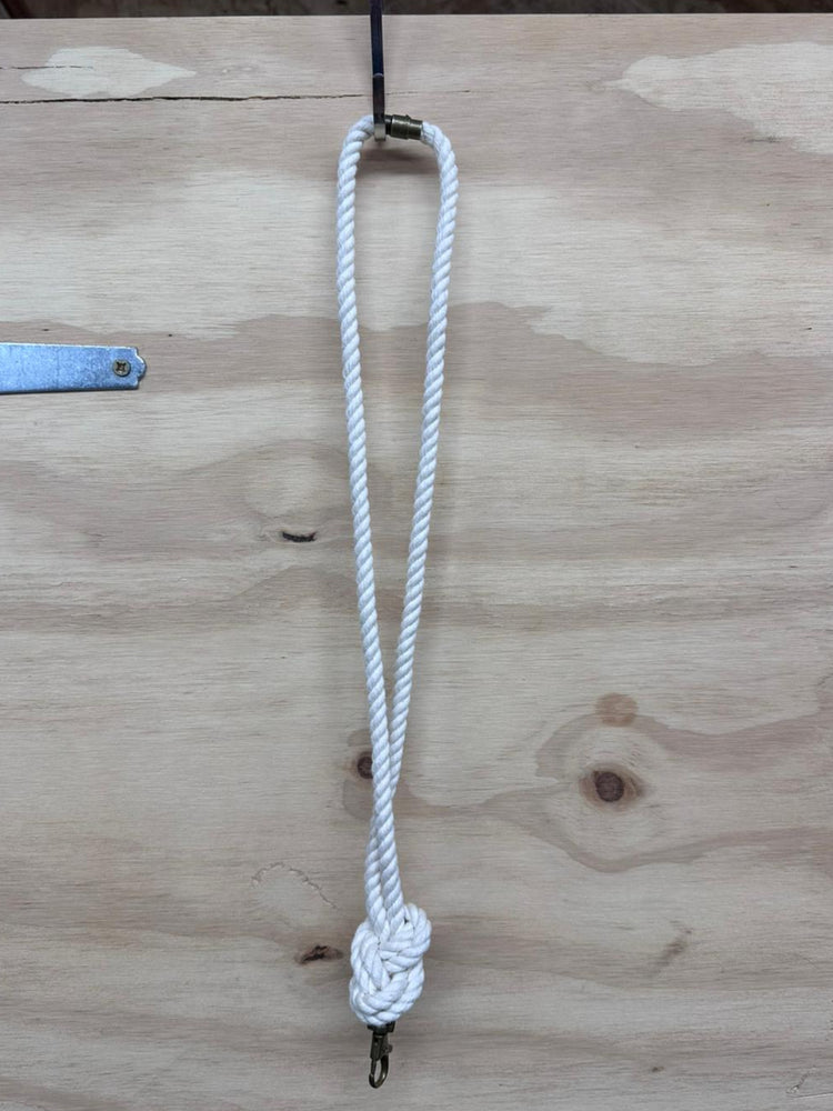 Ocean Born rope lanyard keyring