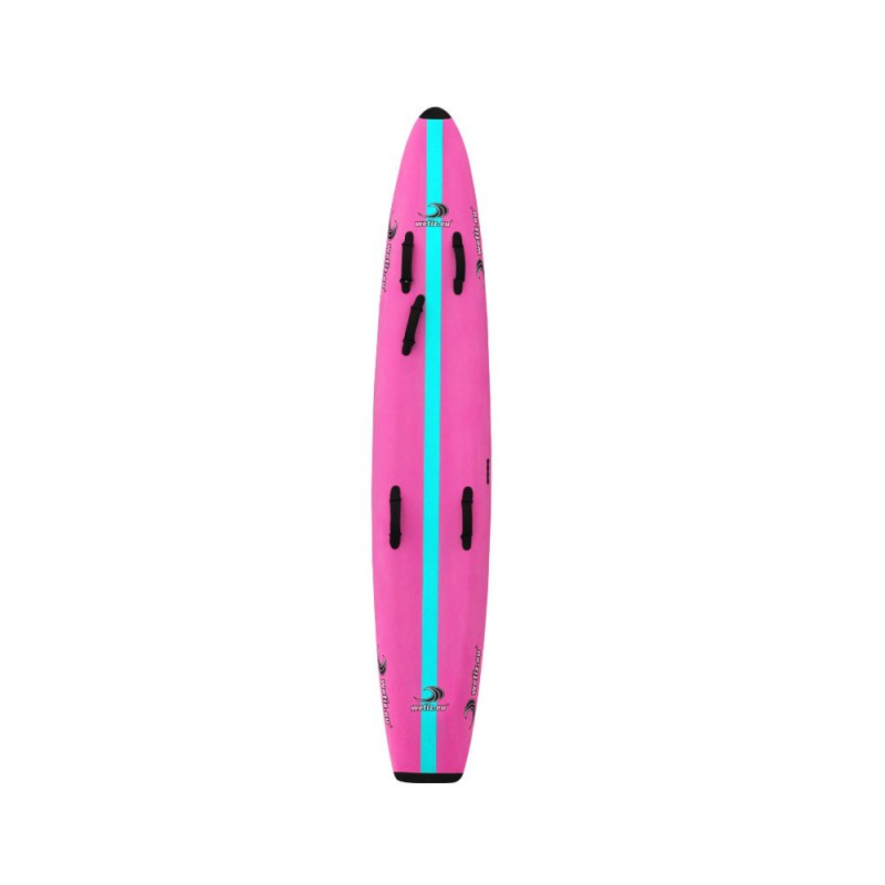 Wetiz Transition Board - Standard - Pink with Blue Stripe